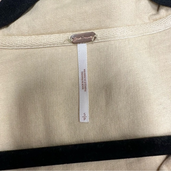 Free people oversized Ruby jacket Women's Tan Jacket size Small - Picture 6 of 10